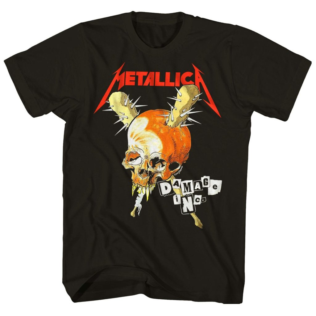 ELD 3oMtMetallica Damage Inc Front - Metallica Band Merch