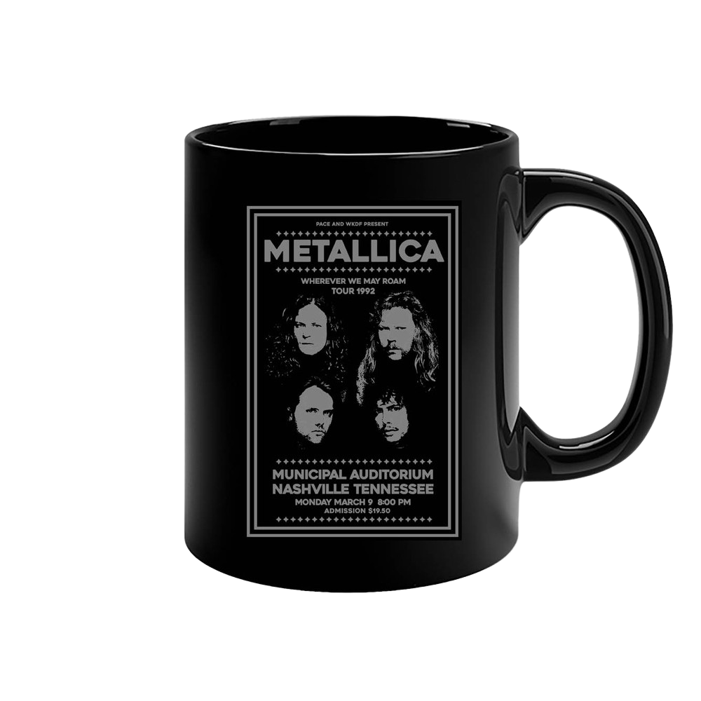 Metallica Band Store Mugs