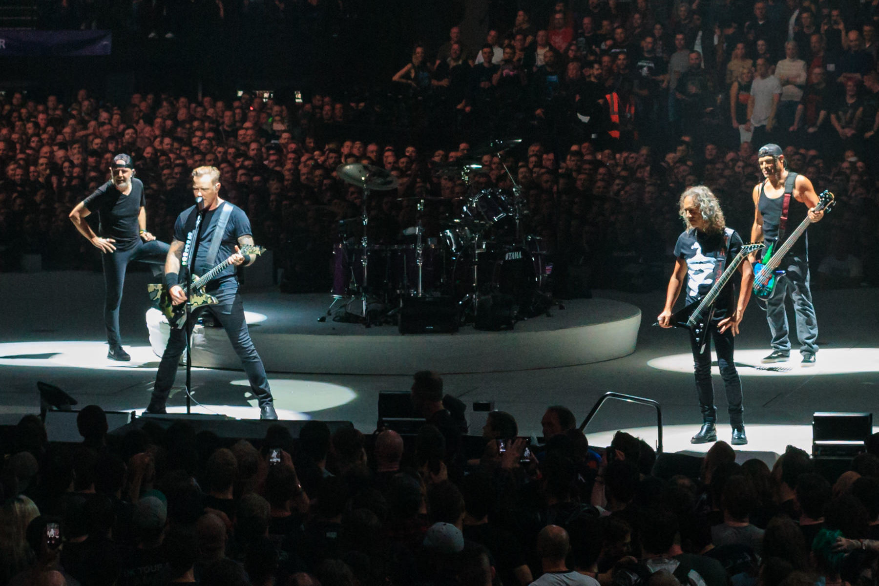 Metallica Live at The O2 London England 22 October 2017 cropped - Metallica Band Merch