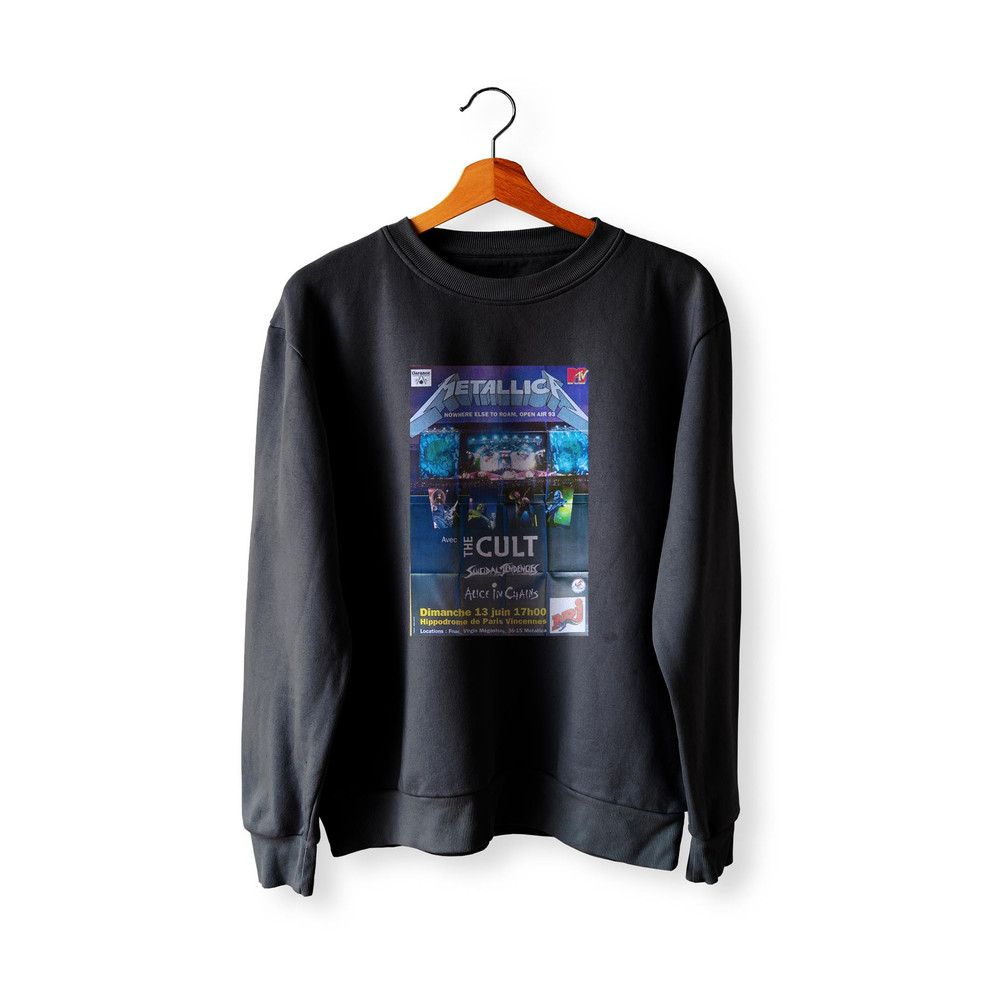 metallica alice in chains suicidal tendencies gigantic 1993 paris concert 38126.1700207234 - Metallica Band Merch