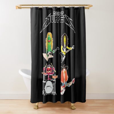 urshower curtain closedsquare1000x1000.1 16 - Metallica Band Merch