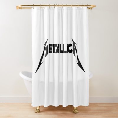 urshower curtain closedsquare1000x1000.1 21 - Metallica Band Merch