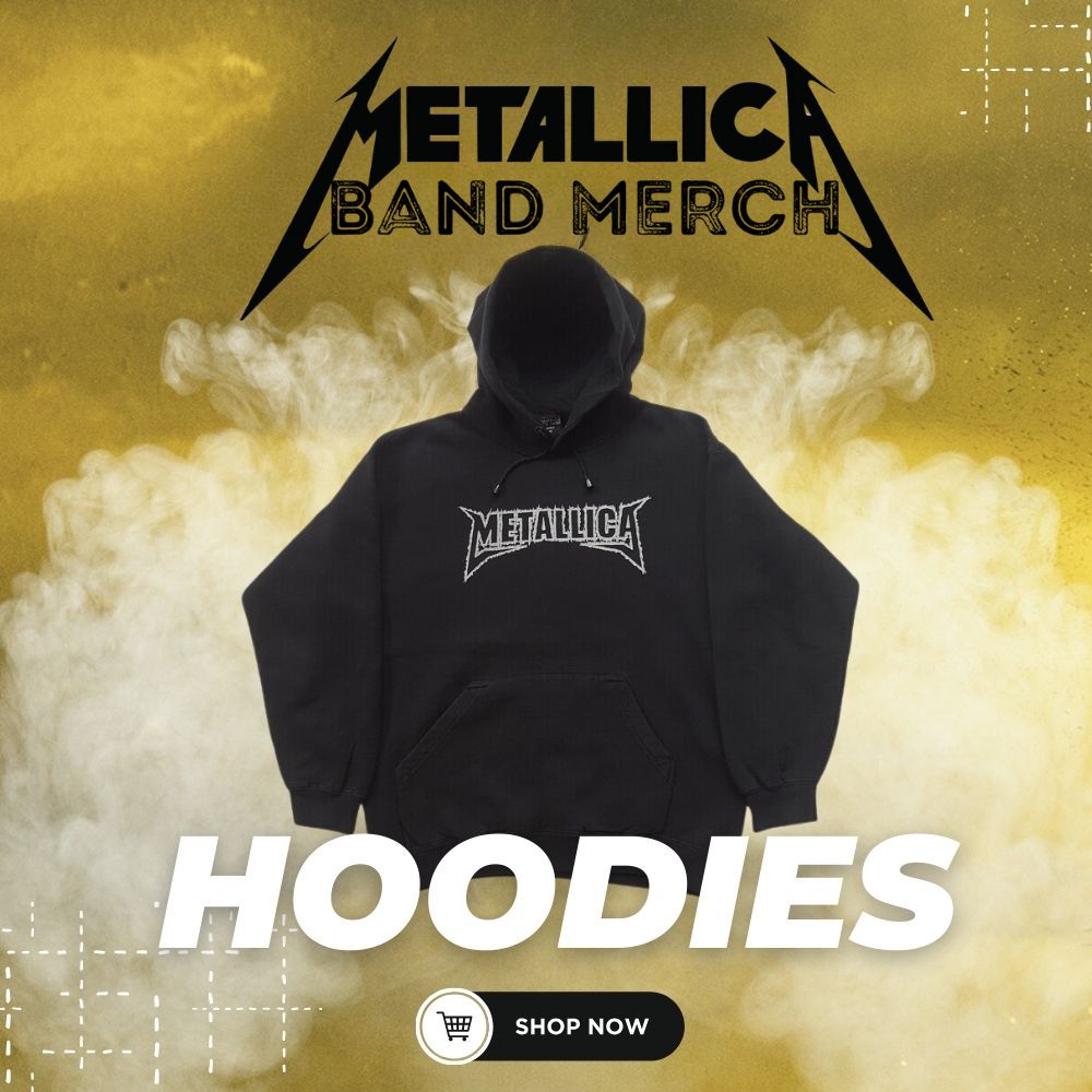 Hoodie Metallica Band - Metallica Band Merch