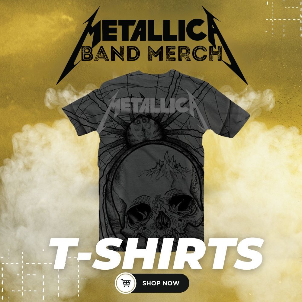 T Shirt Metallica Band - Metallica Band Merch